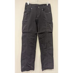 Kuhl Kliffside Convertible Black Pants Size 2 Regular